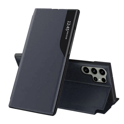 Case for Samsung Galaxy S23 Ultra S918, Techsuit, eFold, Dark Blue