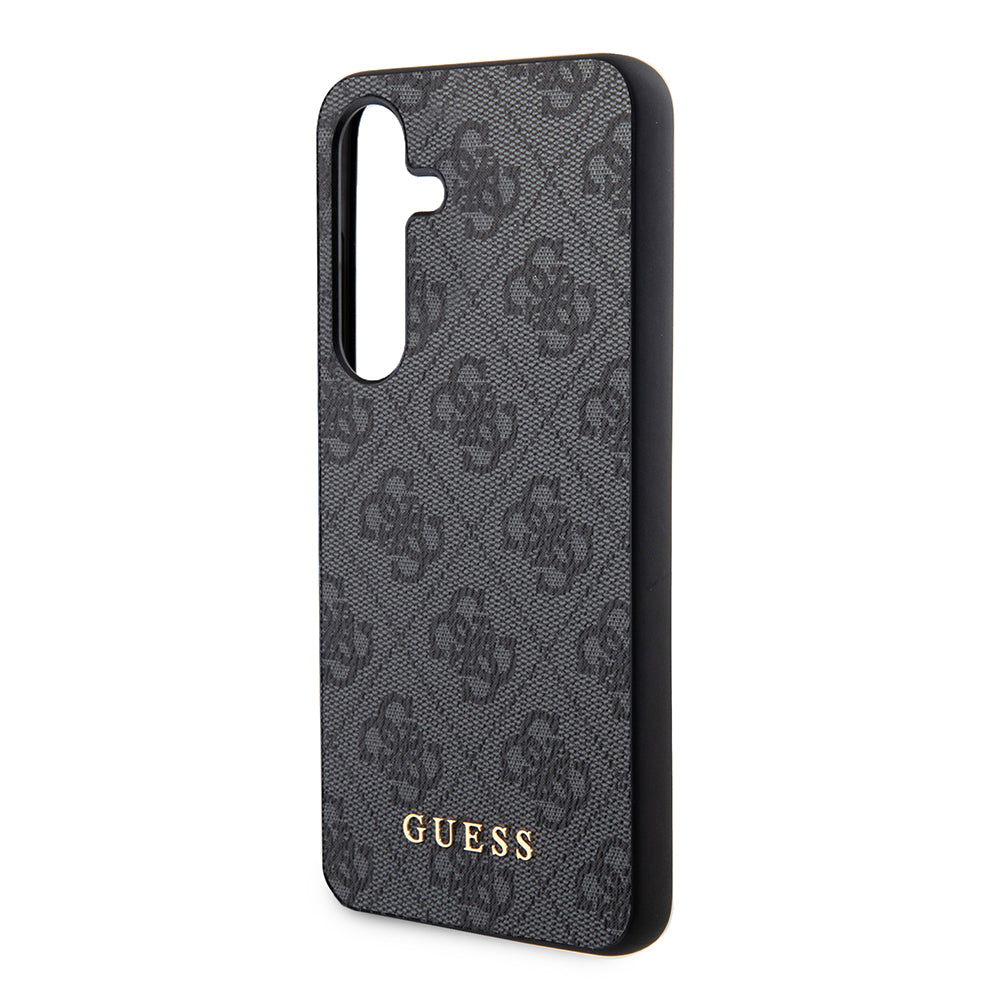 Case for Samsung Galaxy S24+ S926, Guess, 4G Metal Gold Logo, Black