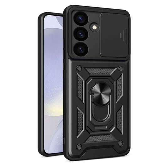 Case for Samsung Galaxy S24+ S926, Techsuit, CamShield, Black