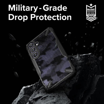 Case for Samsung Galaxy S24 S921, Ringke, Fusion X, Black