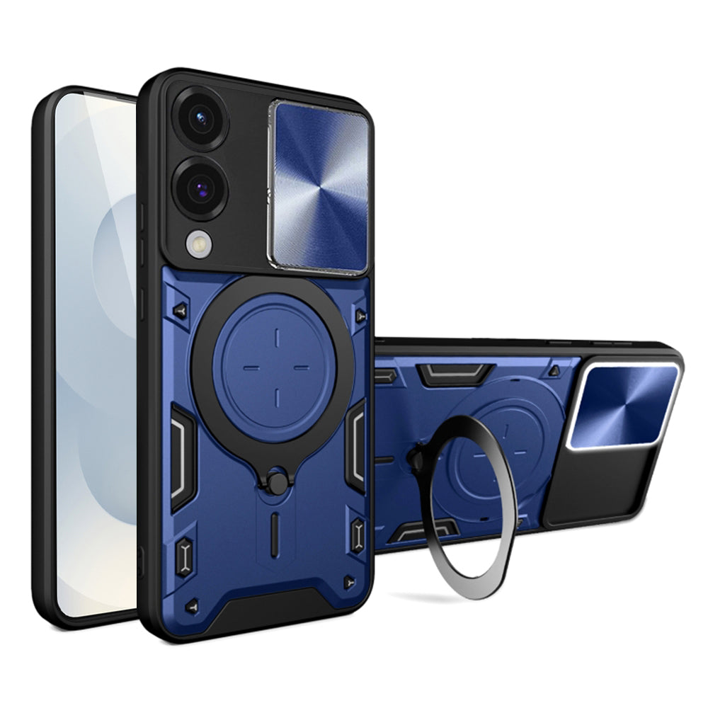 Case for Samsung Galaxy S25 Edge S937, Techsuit, CamGuard Pro, Blue