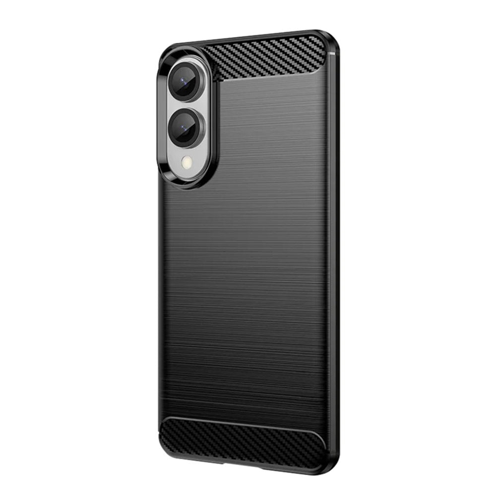Case for Samsung Galaxy S25 Edge S937, Techsuit, Carbon, Black