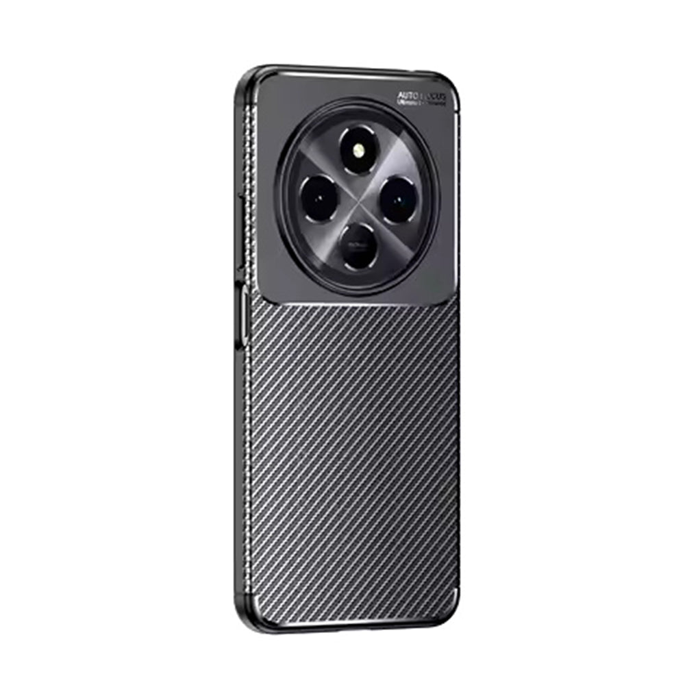 Case for Samsung Galaxy S25 Edge S937, Techsuit, CarbonFiber, Black
