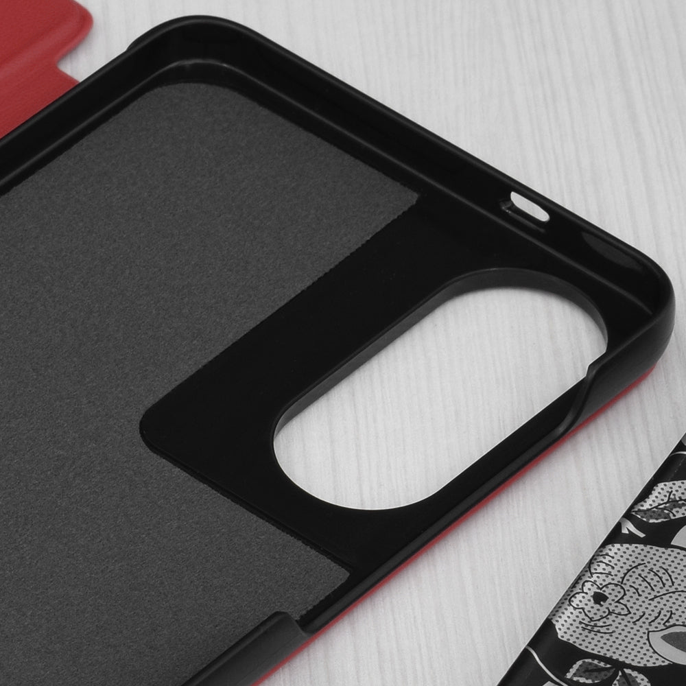 Case for Samsung Galaxy S25 Edge S937, Techsuit, eFold, Red