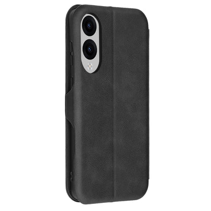 Case for Samsung Galaxy S25 Edge S937, Techsuit, Safe Wallet Plus, Black