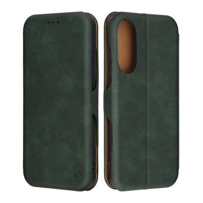 Case for Samsung Galaxy S25 Edge S937, Techsuit, Safe Wallet Plus, Green