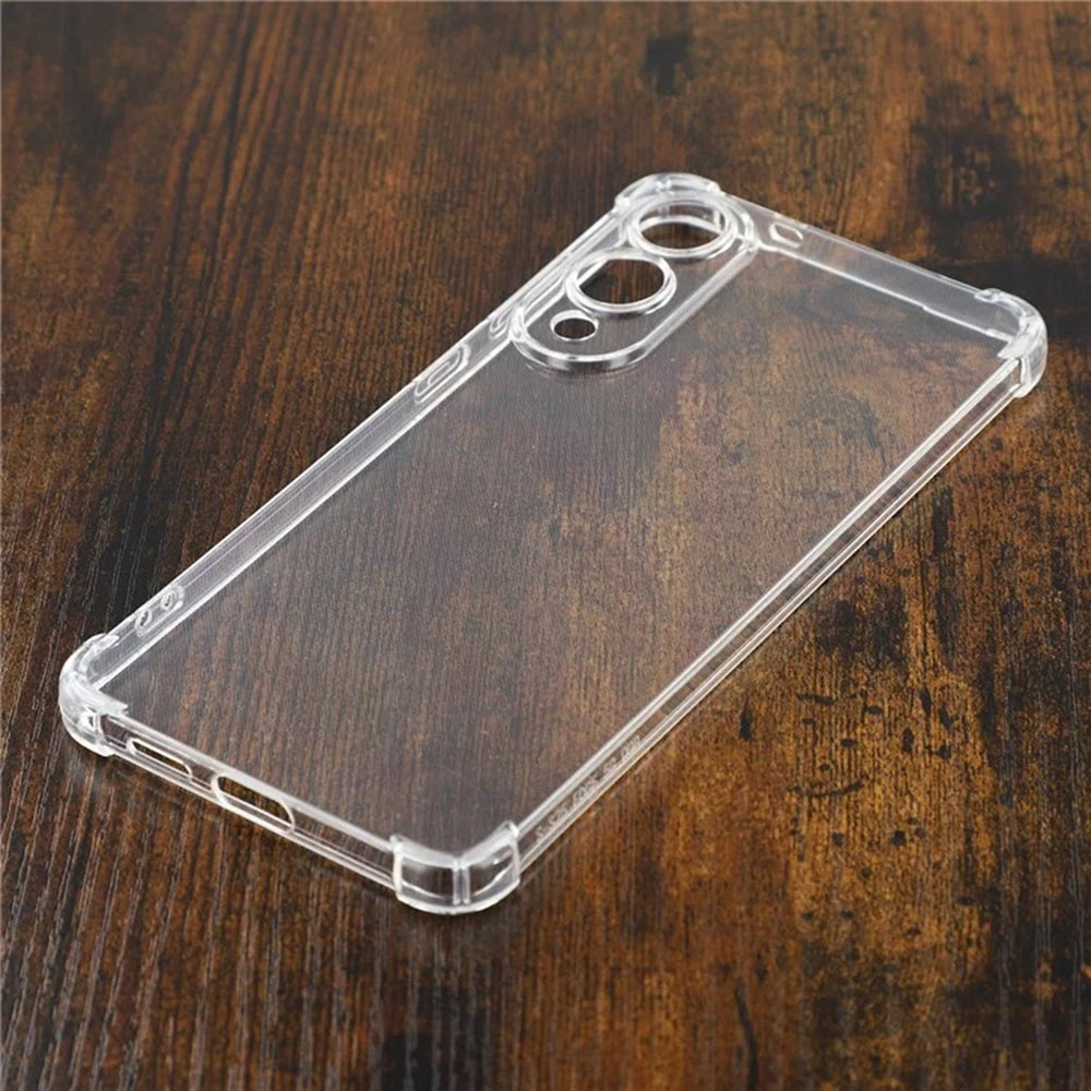 Case for Samsung Galaxy S25 Edge S937, Techsuit, Shockproof Clear, Transparent