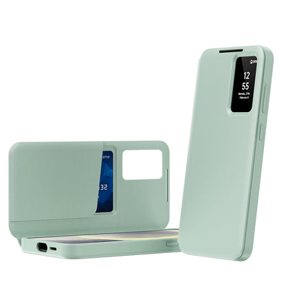 Case for Samsung Galaxy S25 Edge S937, Techsuit, SmartView, Green