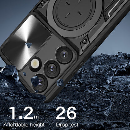 Case for Samsung Galaxy S25+ S936, Techsuit, CamGuard Pro, Purple