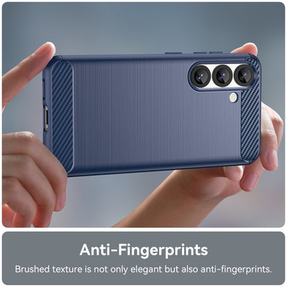 Case for Samsung Galaxy S25+ S936, Techsuit, Carbon, Blue