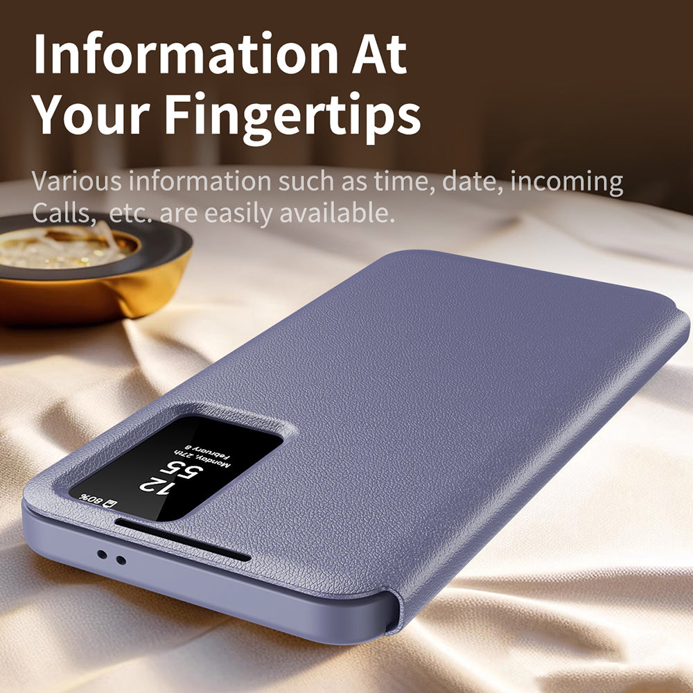 Case for Samsung Galaxy S25+ S936, Techsuit, SmartView, Purple