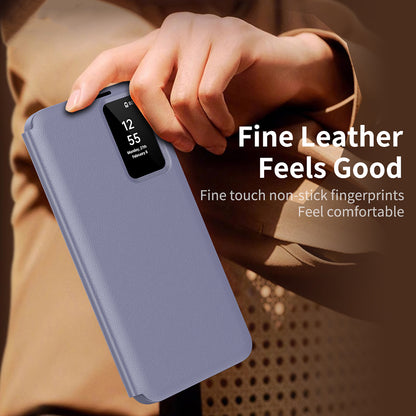 Case for Samsung Galaxy S25+ S936, Techsuit, SmartView, Purple