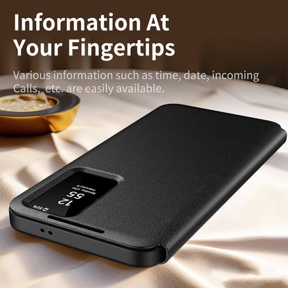 Case for Samsung Galaxy S25+ S936, Techsuit, SmartView, Black