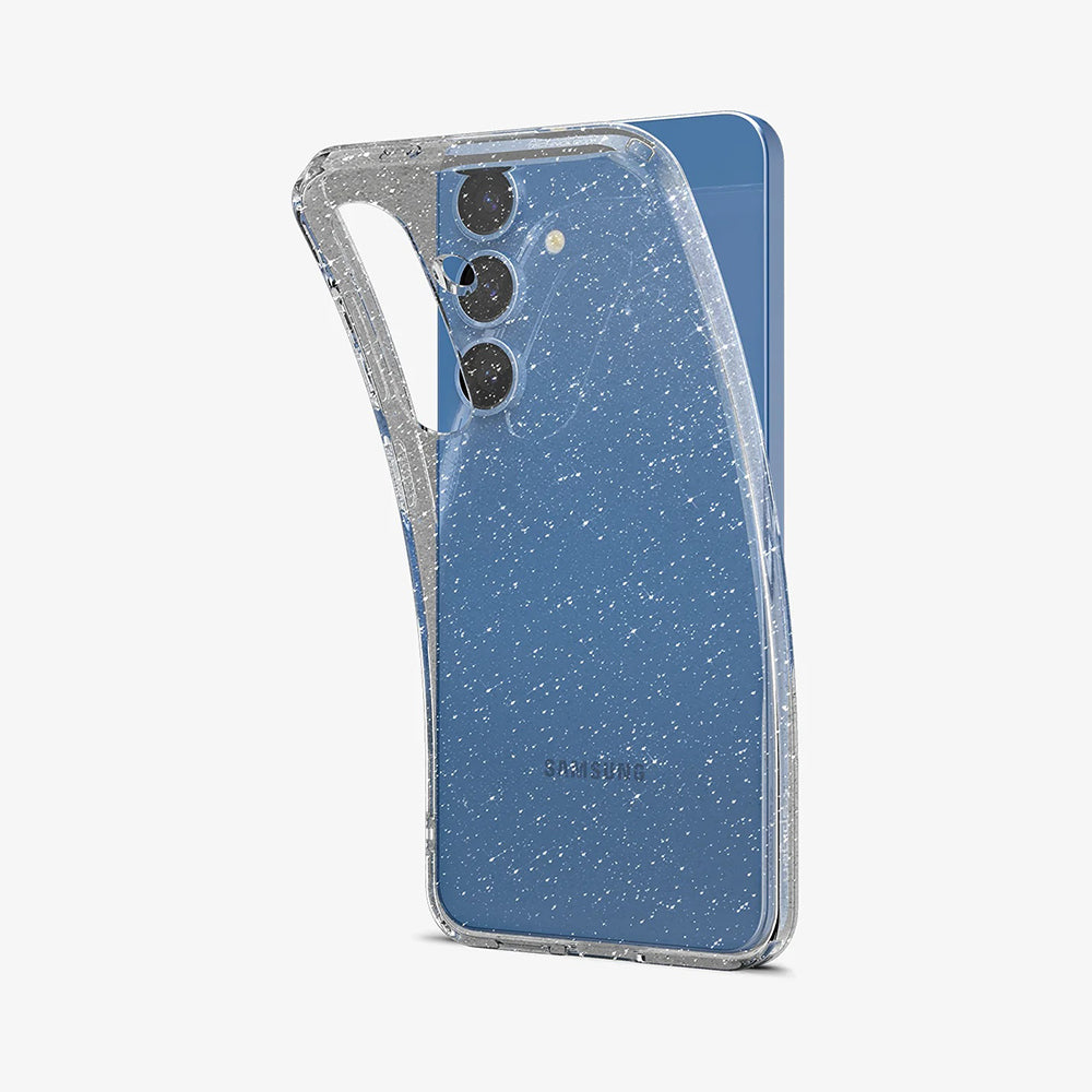 Case for Samsung Galaxy S25 S931, Spigen, Liquid Crystal Glitter, Transparent ACS08997