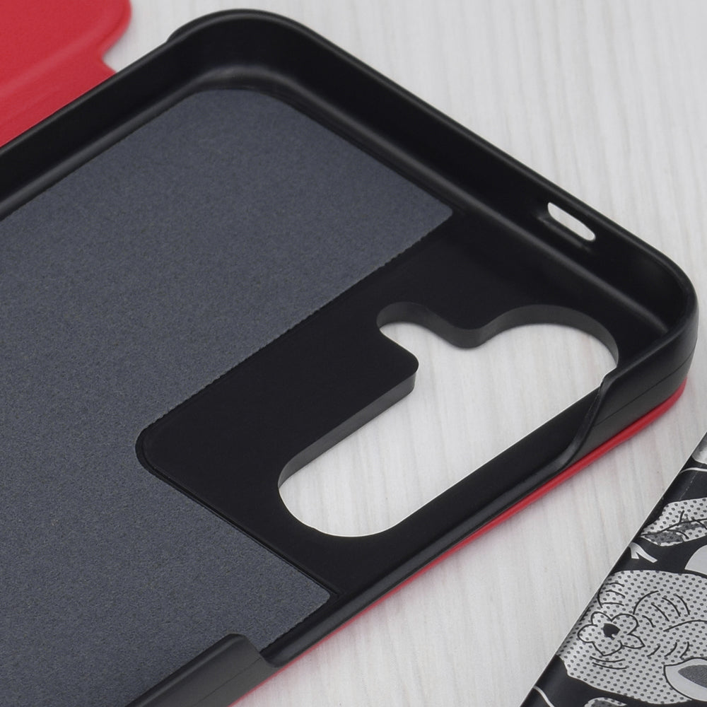 Case for Samsung Galaxy S25 S931, Techsuit, eFold, Red