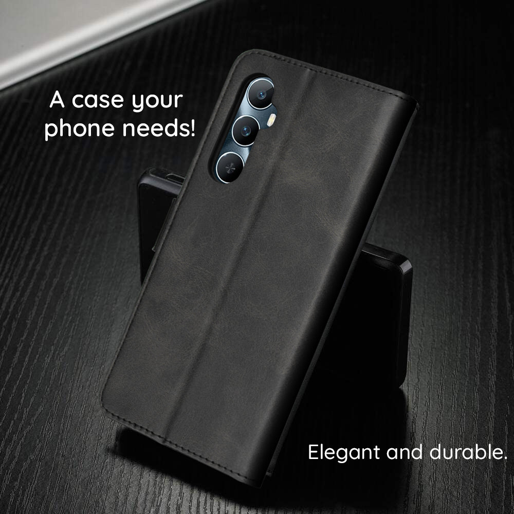Case for Samsung Galaxy S25 Ultra S938, Techsuit, Diary Book, Black