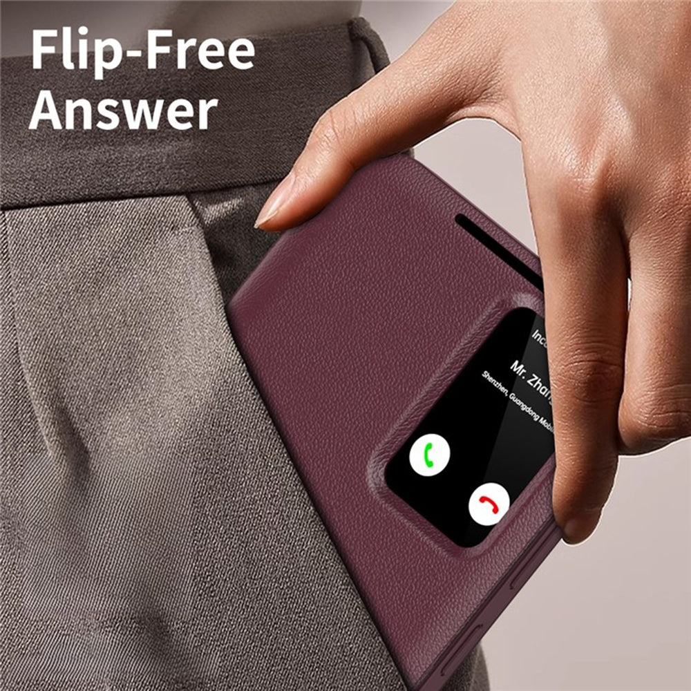 Case for Samsung Galaxy S25 Ultra S938, Techsuit, SmartView, Red
