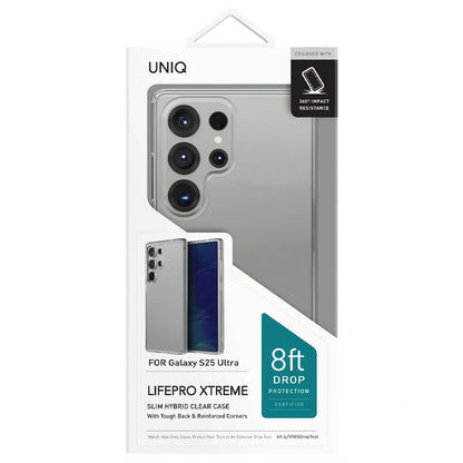 Case for Samsung Galaxy S25 Ultra S938, UNIQ, LifePro Xtreme, Transparent