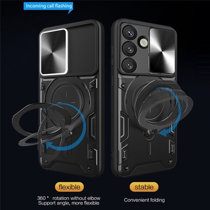 Case for Samsung Galaxy S26 Plus, Techsuit, CamGuard Pro, Red