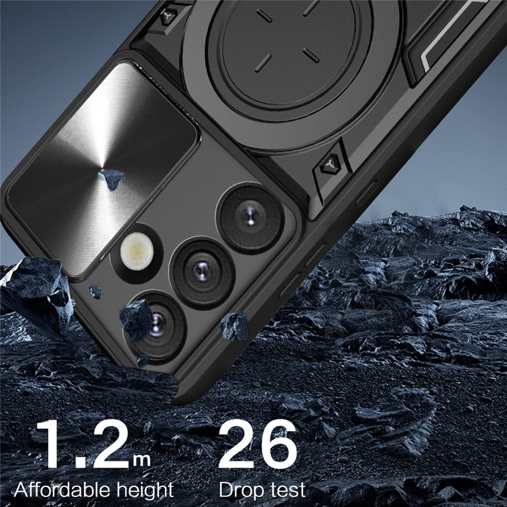 Case for Samsung Galaxy S26, Techsuit, CamGuard Pro, Rose Gold