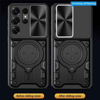 Case for Samsung Galaxy S26 Ultra, Techsuit, CamGuard Pro, Red