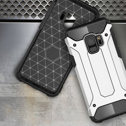 Case for Samsung Galaxy S9 G960, Techsuit, Hybrid Armor, Black