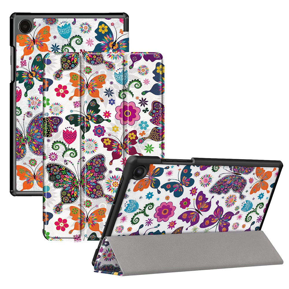 Case for Samsung Galaxy Tab A11+ / Tab A9+, Techsuit, FoldPro Butterfly, Multicolor