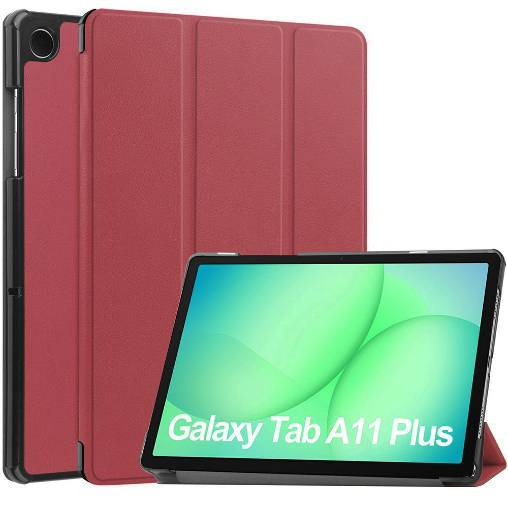 Case for Samsung Galaxy Tab A11+ / Tab A9+, Techsuit, FoldPro, Red