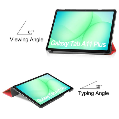 Case for Samsung Galaxy Tab A11+ / Tab A9+, Techsuit, FoldPro, Red