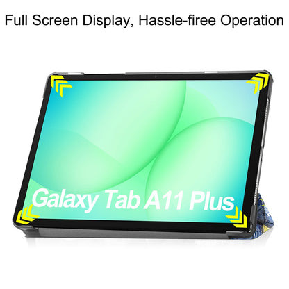 Case for Samsung Galaxy Tab A11+ / Tab A9+, Techsuit, FoldPro Starry Night, Multicolor