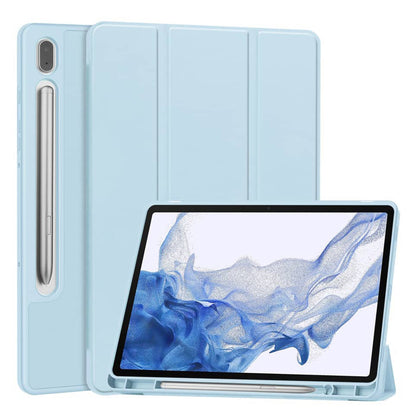 Case for Samsung Galaxy Tab S10 FE+, Techsuit, Flex Trifold, Blue