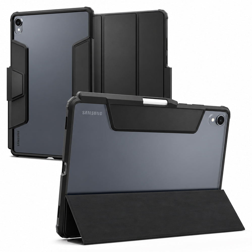 Case for Samsung Galaxy Tab S12 Plus, Spigen, Ultra Hybrid Pro, Black ACS11825
