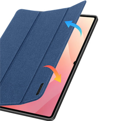 Case for Samsung Galaxy Tab S12 Ultra / Tab S11 Ultra, DUX DUCIS, Domo with Pen Holder, Blue