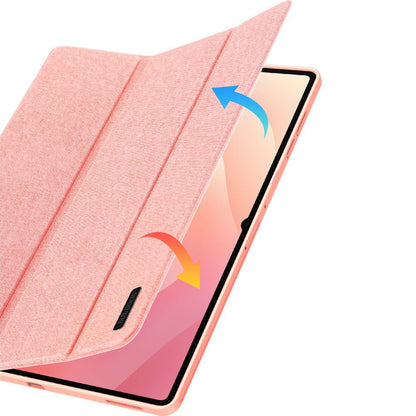 Case for Samsung Galaxy Tab S12 Ultra / Tab S11 Ultra, DUX DUCIS, Domo with Pen Holder, Pink