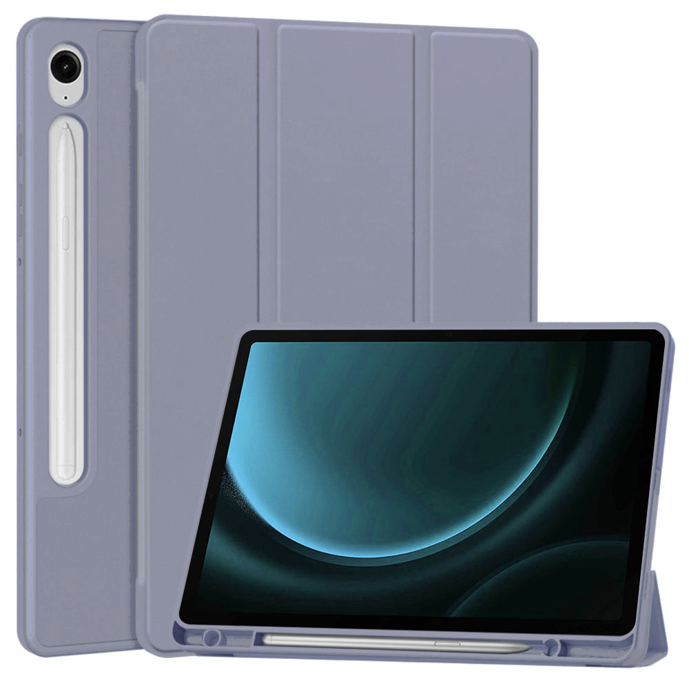 Case for Samsung Galaxy Tab S9 FE / Tab S9 / Tab S10 FE, Techsuit, Flex Trifold, Purple