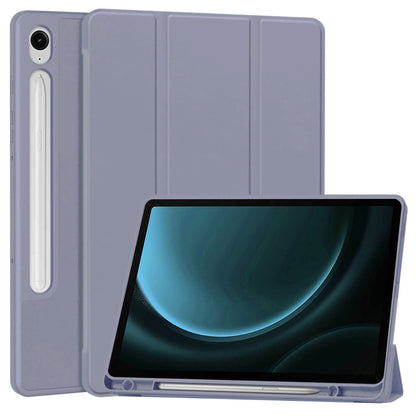Case for Samsung Galaxy Tab S9 FE / Tab S9 / Tab S10 FE, Techsuit, Flex Trifold, Purple