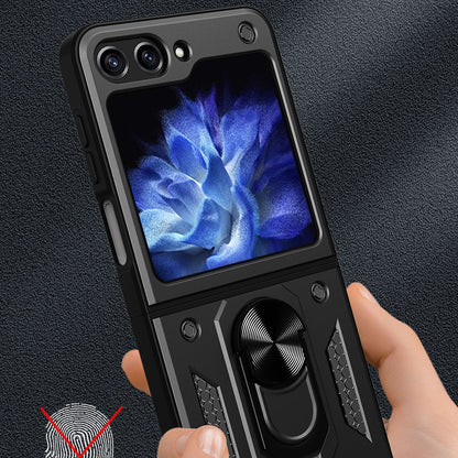 Case for Samsung Galaxy Z Flip5 F731, Techsuit, CamShield, Black