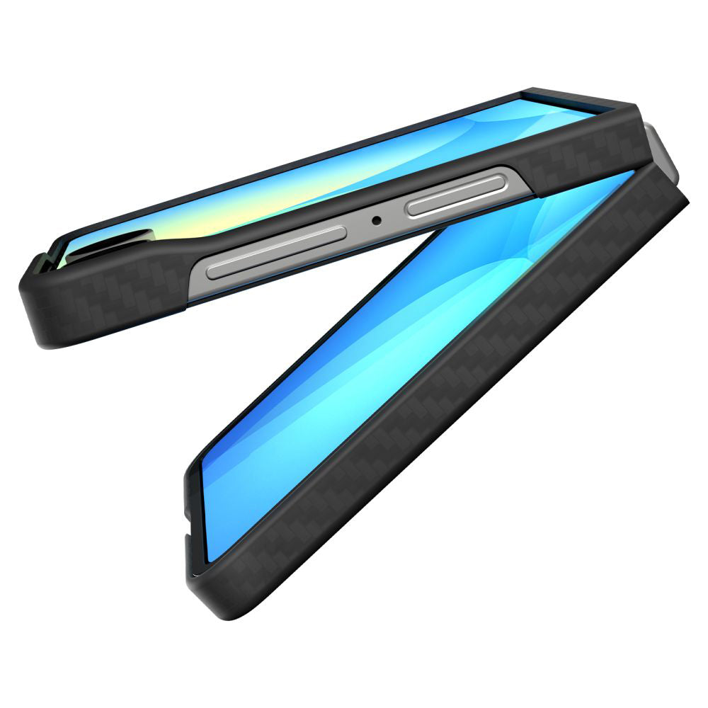 Case for Samsung Galaxy Z Flip7 F766, Spigen, Air Skin, Black ACS09564