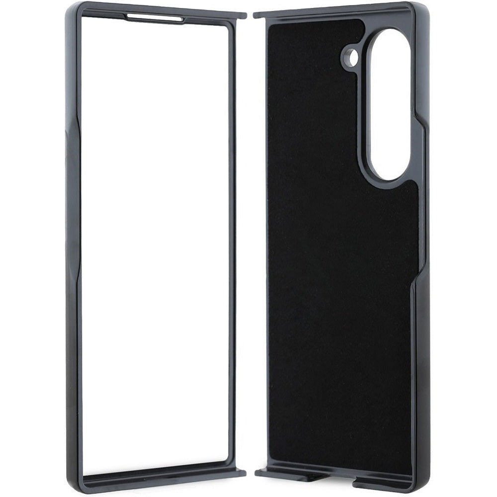 Case for Samsung Galaxy Z Fold6 F956, Guess, 4G Metal Logo, Black