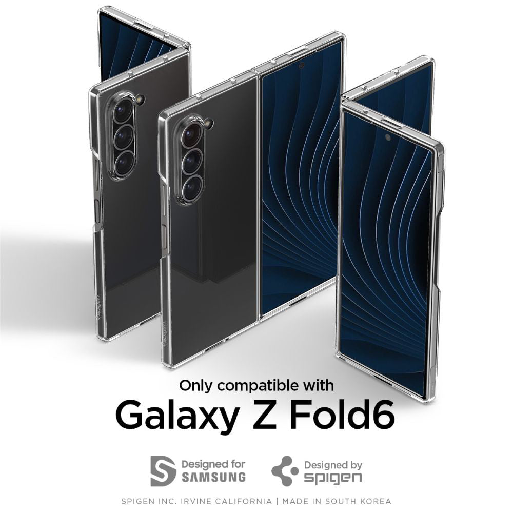 Case for Samsung Galaxy Z Fold6 F956, Spigen, Air Skin, Transparent