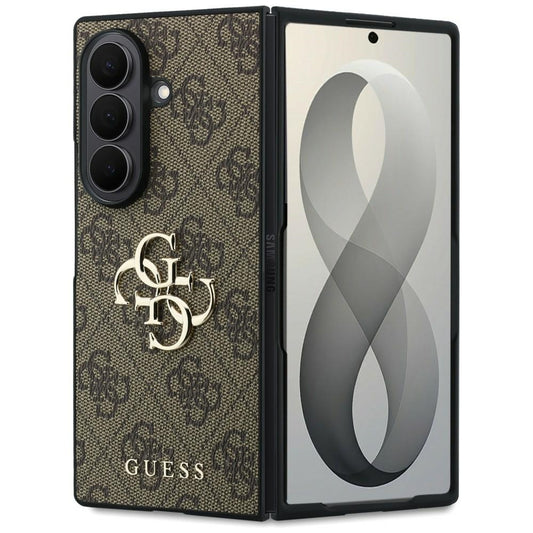 Case for Samsung Galaxy Z Fold8 Ultra F976, Guess, 4G Big Logo, Brown