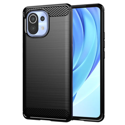 Case for Xiaomi 11 Lite 5G NE / Mi 11 Lite 5G / 11 Lite, Techsuit, Carbon, Black