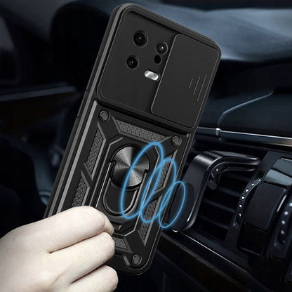 Case for Xiaomi 13, Techsuit, CamShield, Black