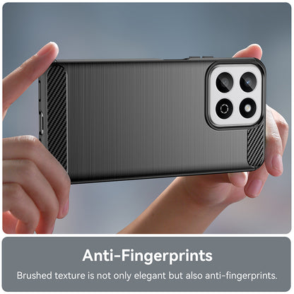 Case for Xiaomi 14T Pro, Techsuit, Carbon, Black