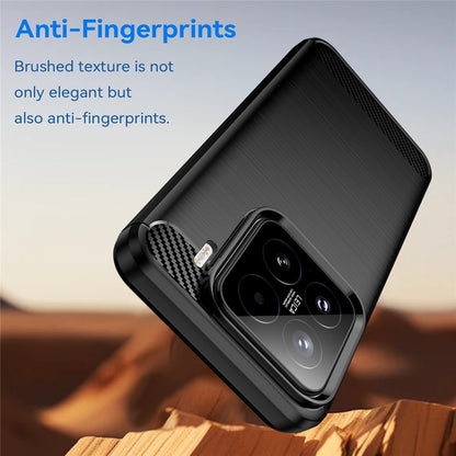 Case for Xiaomi 15T Pro, Techsuit, Carbon, Black