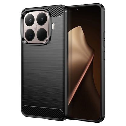 Case for Xiaomi 15T Pro, Techsuit, Carbon, Black