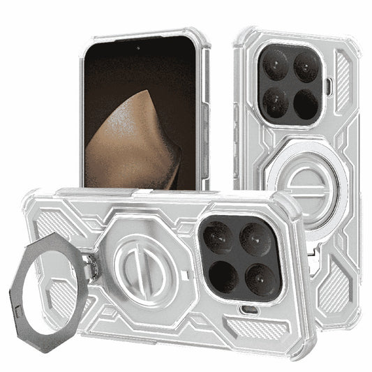 Case for Xiaomi 15T Pro, Techsuit, Carbon Shield Pro, White.