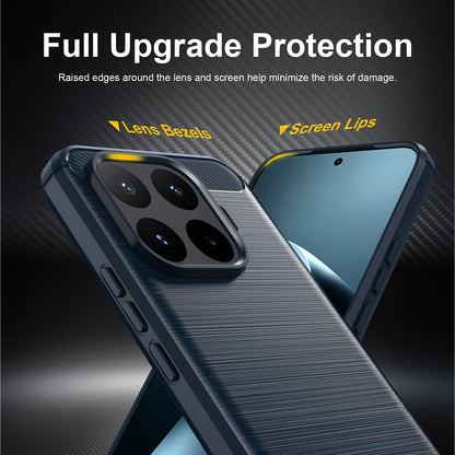 Case for Xiaomi 17T Pro, Techsuit, Carbon, Blue