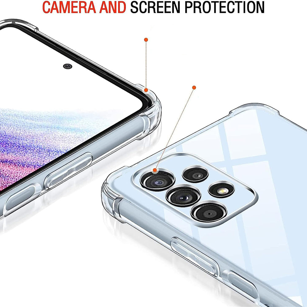 Case for Xiaomi Poco C40, Techsuit, Shockproof Clear, Transparent