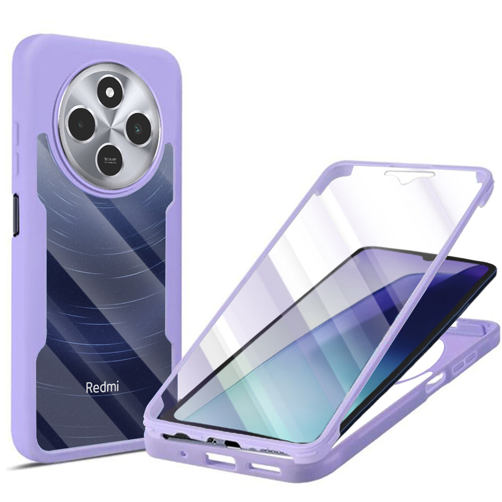 Case for Xiaomi Poco C75 / Redmi 14C, Techsuit, ColorVerse 360, Purple